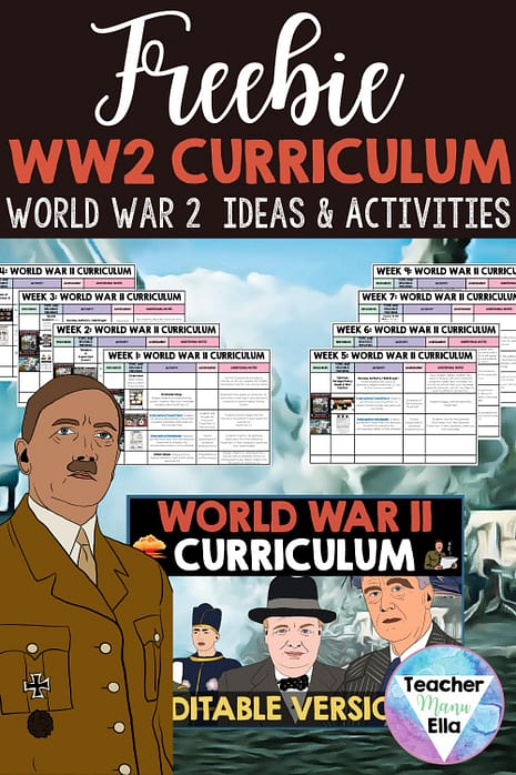 Free Modern World History Curriculum: World War 2 Lesson Plans, Ideas ...